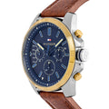 Buy Tommy Hilfiger Mens Quartz Leather Strap Blue Dial 48mm Watch - 1791561 in Pakistan