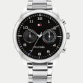 Buy Tommy Hilfiger Mens Quartz Stainless Steel Black Dial 44mm Watch - 1791784 in Pakistan