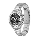Buy Hugo Boss Womens Quartz Silver Stainless Steel Black Dial 38mm Watch - 1502614 in Pakistan