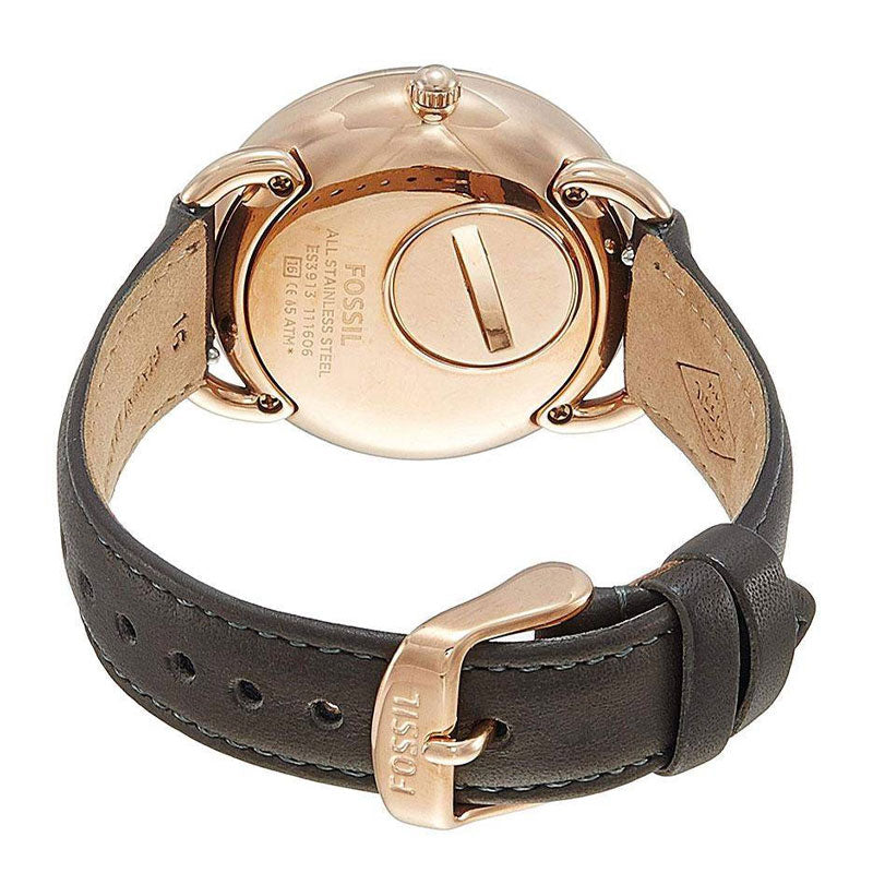 Buy Fossil Women's Quartz Grey Leather Strap Grey Dial 35mm Watch ES3913 in Pakistan