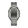 Buy Fossil Men's Quartz Grey Stainless Steel Silver Dial 42mm Watch BQ2657 in Pakistan