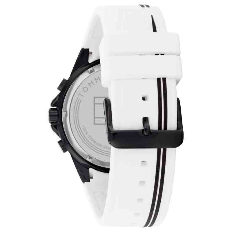 Buy Tommy Hilfiger Aiden White Dial White Rubber Strap Watch for Men - 1791862 in Pakistan