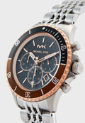 Buy Michael Kors Mens Silver Stainless Steel Black Dial 44mm Watch - Mk8725 in Pakistan