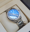 Buy Tag Heuer Aquaracer Blue Dial Silver Steel Strap Watch for Men - WAY1112.BA0928 in Pakistan