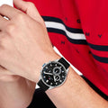 Buy Tommy Hilfiger Max Black Dial Black Rubber Strap Watch for Men - 1791971 in Pakistan