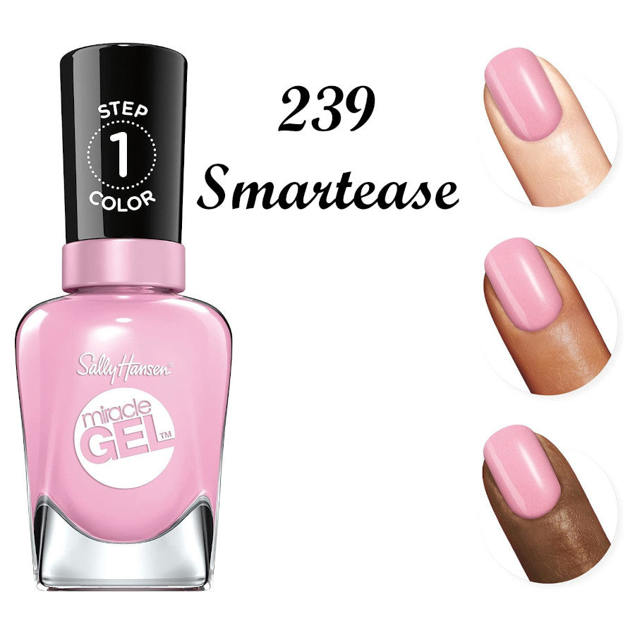 Buy Sally Hansen Miracle Gel Nail Polish - Smartease 239 in Pakistan