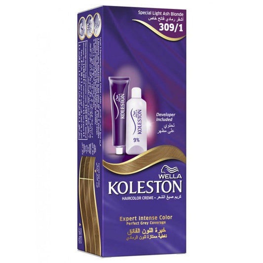 Buy Koleston Single Hair Color - 309/1 Cream Light Ash Blonde in Pakistan