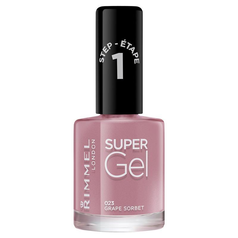 Buy Rimmel London Supergel Nail Polish - 023 Grape Sorbet in Pakistan