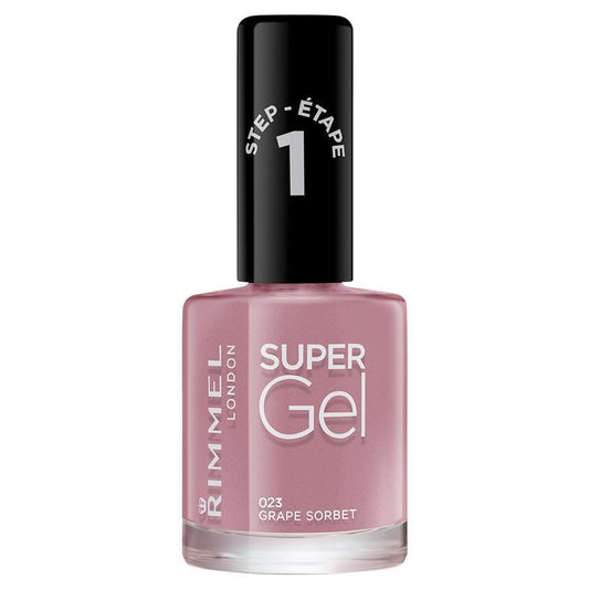 Buy Rimmel London Supergel Nail Polish - 023 Grape Sorbet in Pakistan