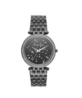 Buy Michael Kors Darci Black Dial with Diamonds Black Steel Strap Watch for Women - MK3787 in Pakistan