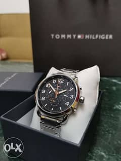 Buy Tommy Hilfiger Mens Quartz Stainless Steel Black Dial 46mm Watch - 1791422 in Pakistan