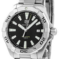 Buy Tag Heuer Aquaracer Black Dial Silver Steel Strap Watch for Men - WBD1110.BA0928 in Pakistan