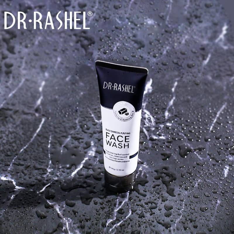Buy Dr Rashel Black Charcoal Purifying Face Wash 100g in Pakistan