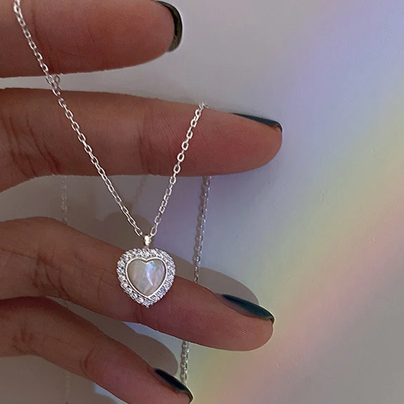 Buy Bling On Jewels Selo Heart Pendant Silver in Pakistan