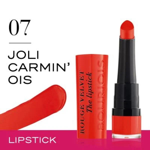 Buy Bourjois Rouge Velvet the Lipstick - Shade 07 Joli Carmin ois in Pakistan