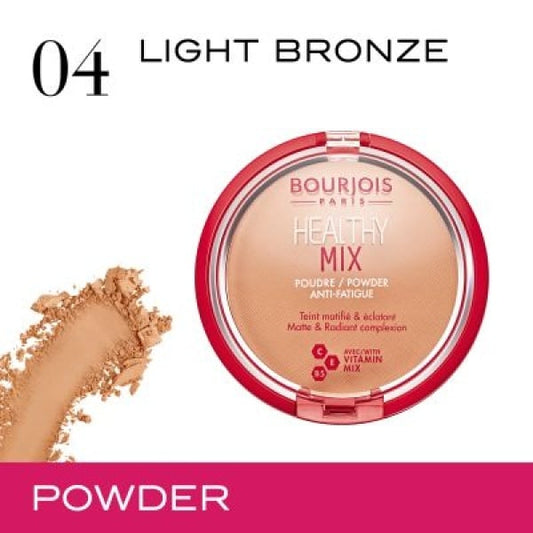 Buy Bourjois Healthy Mix Anti Fatigue Powder - 04 Light Bronze in Pakistan