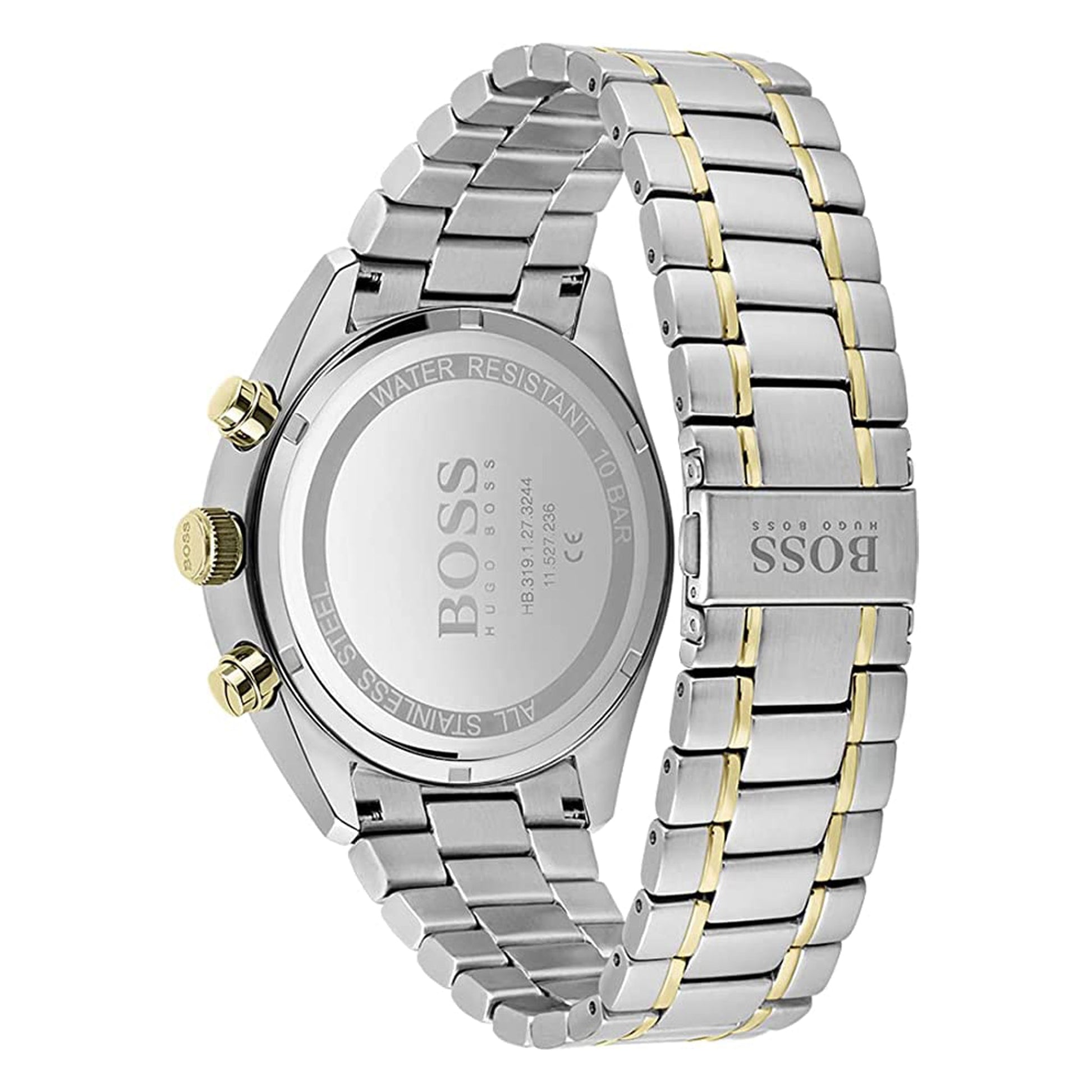 Buy Hugo Boss Mens Quartz Stainless Steel Green Dial 44mm Watch - 1513878 in Pakistan