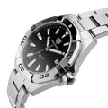 Buy Tag Heuer Aquaracer Black Dial Silver Steel Strap Watch for Men - WBD1110.BA0928 in Pakistan