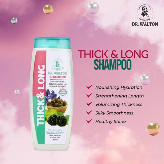 Buy Dr. Walton Thick & Long Shampoo - 200ml in Pakistan