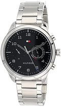 Buy Tommy Hilfiger Mens Quartz Stainless Steel Black Dial 44mm Watch - 1791784 in Pakistan