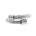 Buy Twisted Cable Wire Ring Silver in Pakistan