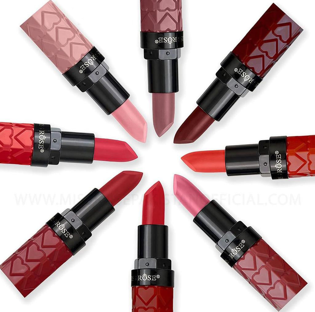 Buy Miss Rose Pack Of 4 Heart Matte Lipstick in Pakistan