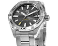 Buy TAG Heuer Aquaracer Calibre 5 Automatic Grey Dial Silver Steel Strap Watch for Men - WBD2113.BA0928 in Pakistan