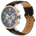 Buy Tommy Hilfiger Mens Quartz Leather Strap Blue Dial 44mm Watch - 1791290 in Pakistan