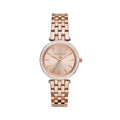 Buy Michael Kors Womens Quartz Stainless Steel Rose Gold Dial 33mm Watch - Mk3366 in Pakistan