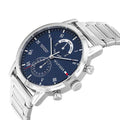 Buy Tommy Hilfiger Mens Quartz Stainless Steel Blue Dial 44mm Watch - 1710401 in Pakistan