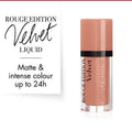 Buy Bourjois Rouge Edition Velvet Liquid Lipstick - 31 Floribeige in Pakistan