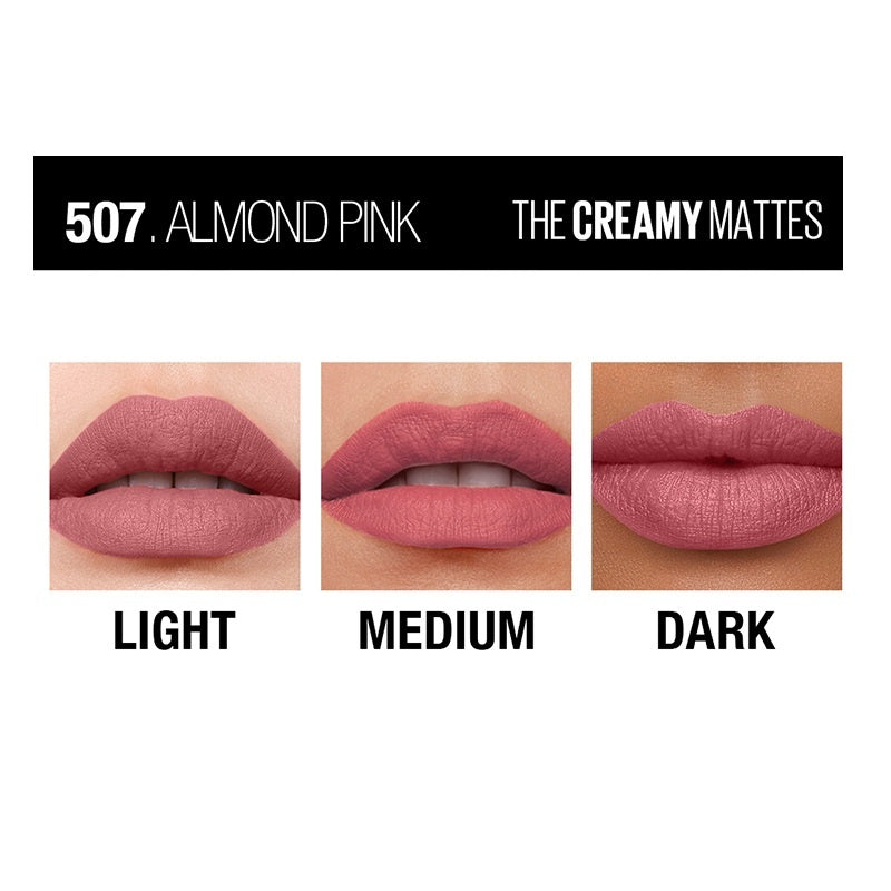 Buy Maybelline New York Color Sensational The Creamy Lipstick - 507 Almond Pink in Pakistan