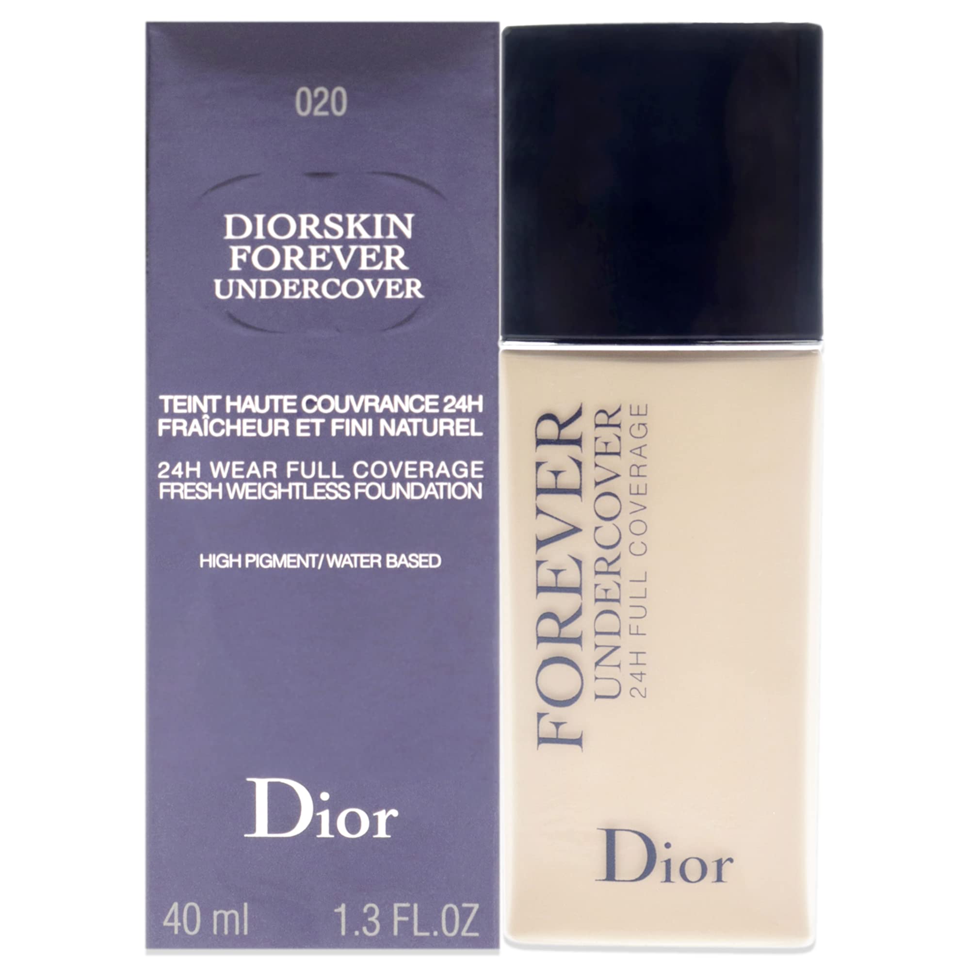 Buy Dior Forever Undercover 24H Wear Full Coverage Fresh Weighless Foundation - 005 in Pakistan