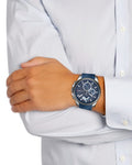 Buy Tommy Hilfiger Mens Quartz Silicone Strap Blue Dial 46mm Watch - 1791350 in Pakistan