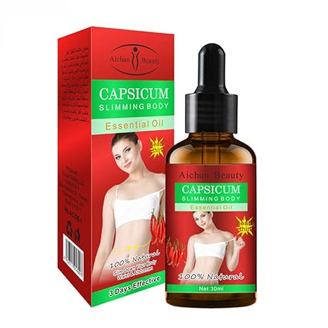 Buy AICHUN BEAUTY CAPSICUM Slimming Body Essential Oil 100% Natural 3 Day Effective 30ml in Pakistan