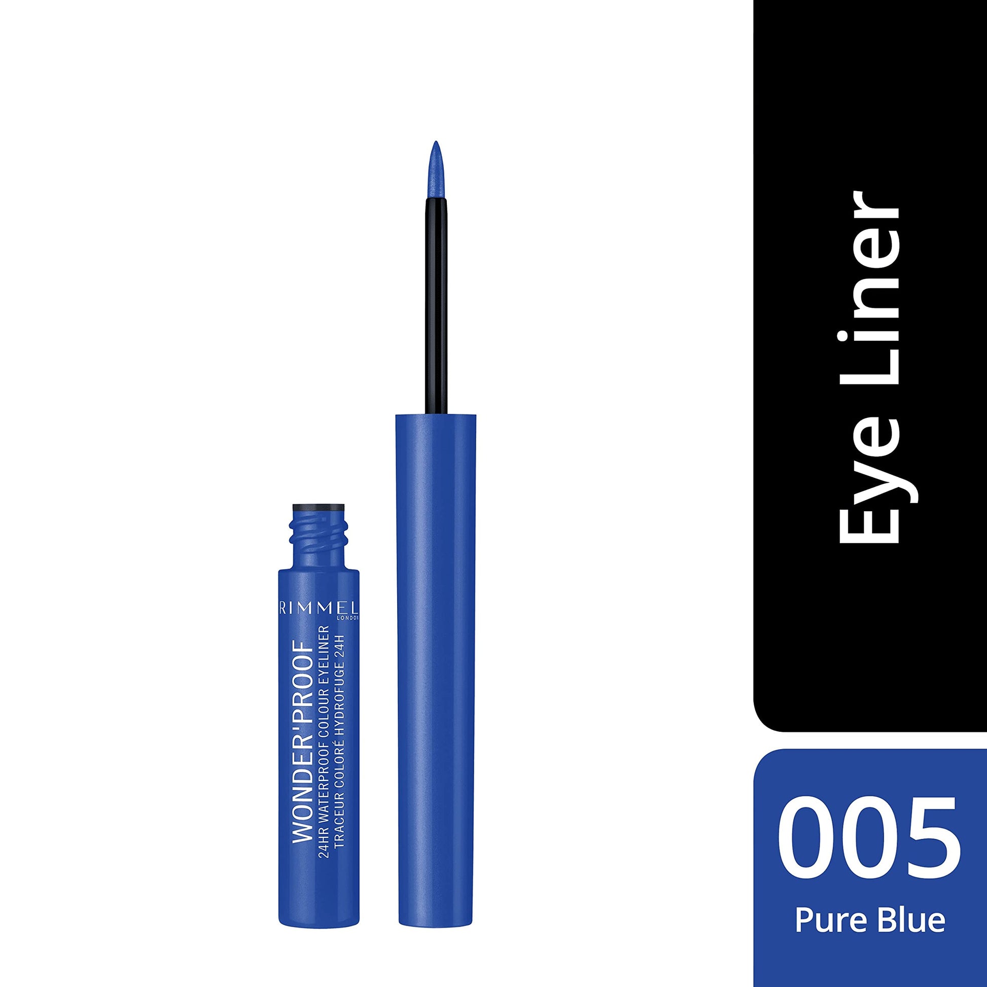 Buy Rimmel London Wonder Proof Waterproof Eyeliner - 005 Pure Blue in Pakistan