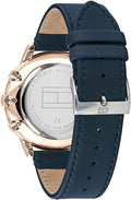 Buy Tommy Hilfiger Mens Quartz Leather Strap Blue Dial 44mm Watch - 1710405 in Pakistan