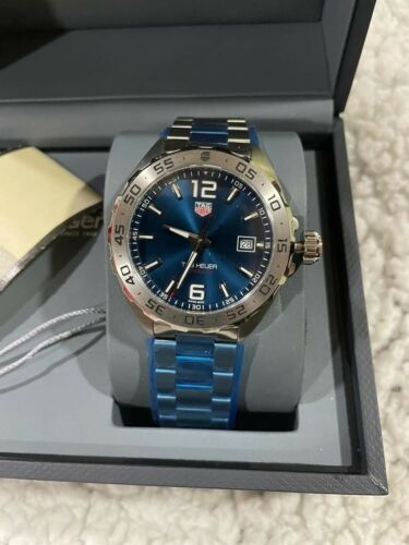 Buy Tag Heuer Formula 1 Quartz Blue Dial Silver Steel Strap Watch for Men - WAZ1118.BA0875 in Pakistan