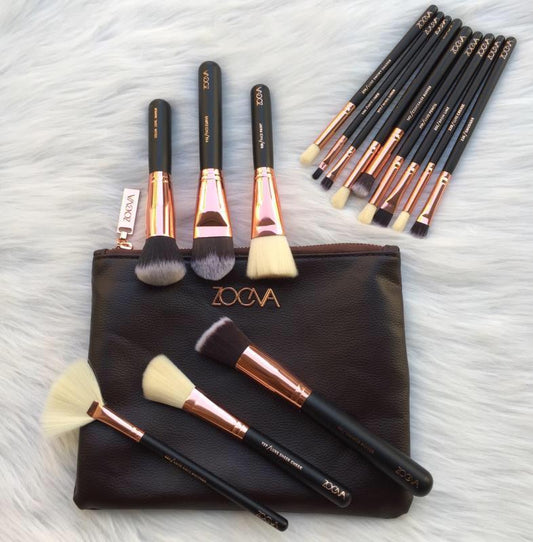 Buy Zoeva 15 Piece Makeup Brushes With Pouch in Pakistan