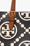 Buy Tory Burch T Monogram Contrast Embossed Tote Bag - Black in Pakistan