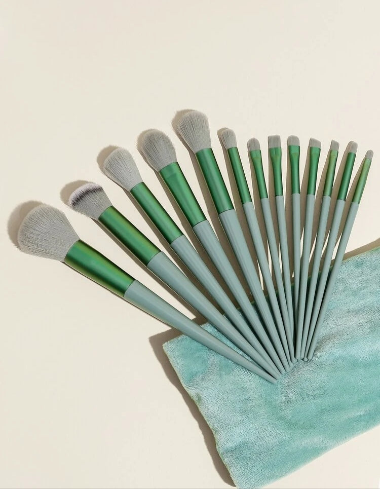 Buy Brush 13 Pcs Make Up Brushes Set MultiColor in Pakistan