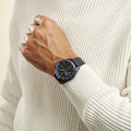 Buy Tommy Hilfiger Parker Blue Dial Blue Leather Strap Watch for Men - 1791839 in Pakistan