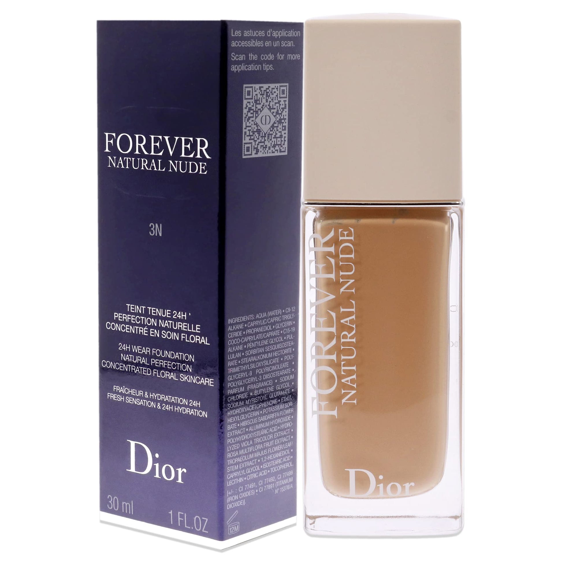 Buy Dior Forever Natural Nude 24H Wear Foundation - 3N in Pakistan