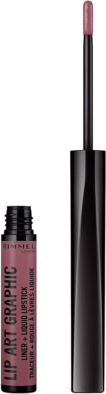 Buy Rimmel London Lip Art Graphic Liner&liquid Lipstick - 220 Vandal in Pakistan