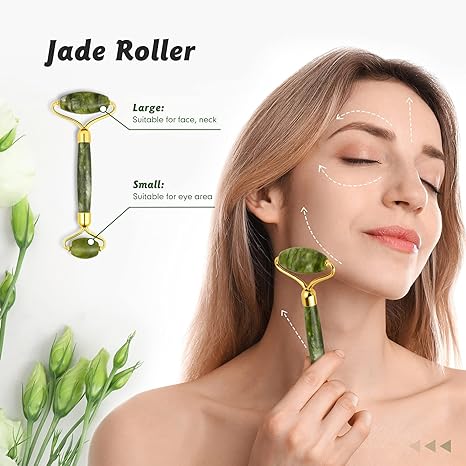 Buy Ice Face Roller And Jade Roller Bundle in Pakistan