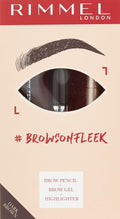 Buy Rimmel London Brow On Fleek Brow Kit - Dark Brown in Pakistan
