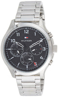 Buy Tommy Hilfiger Mens Quartz Stainless Steel Black Dial 45mm Watch - 1791852 in Pakistan