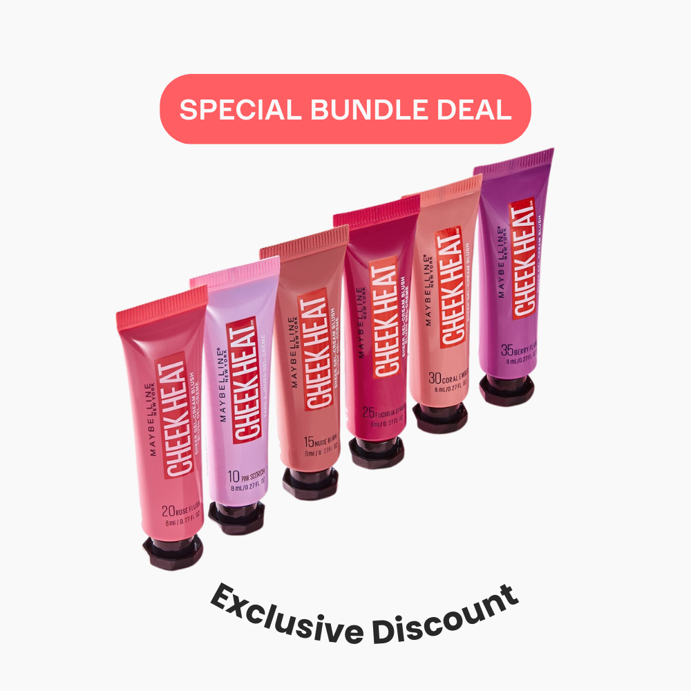 Buy Maybelline Cheek Heat Pack of 4 in Pakistan