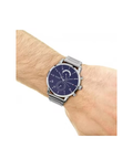 Buy Tommy Hilfiger Mens Quartz Stainless Steel Blue Dial 44mm Watch - 1710401 in Pakistan