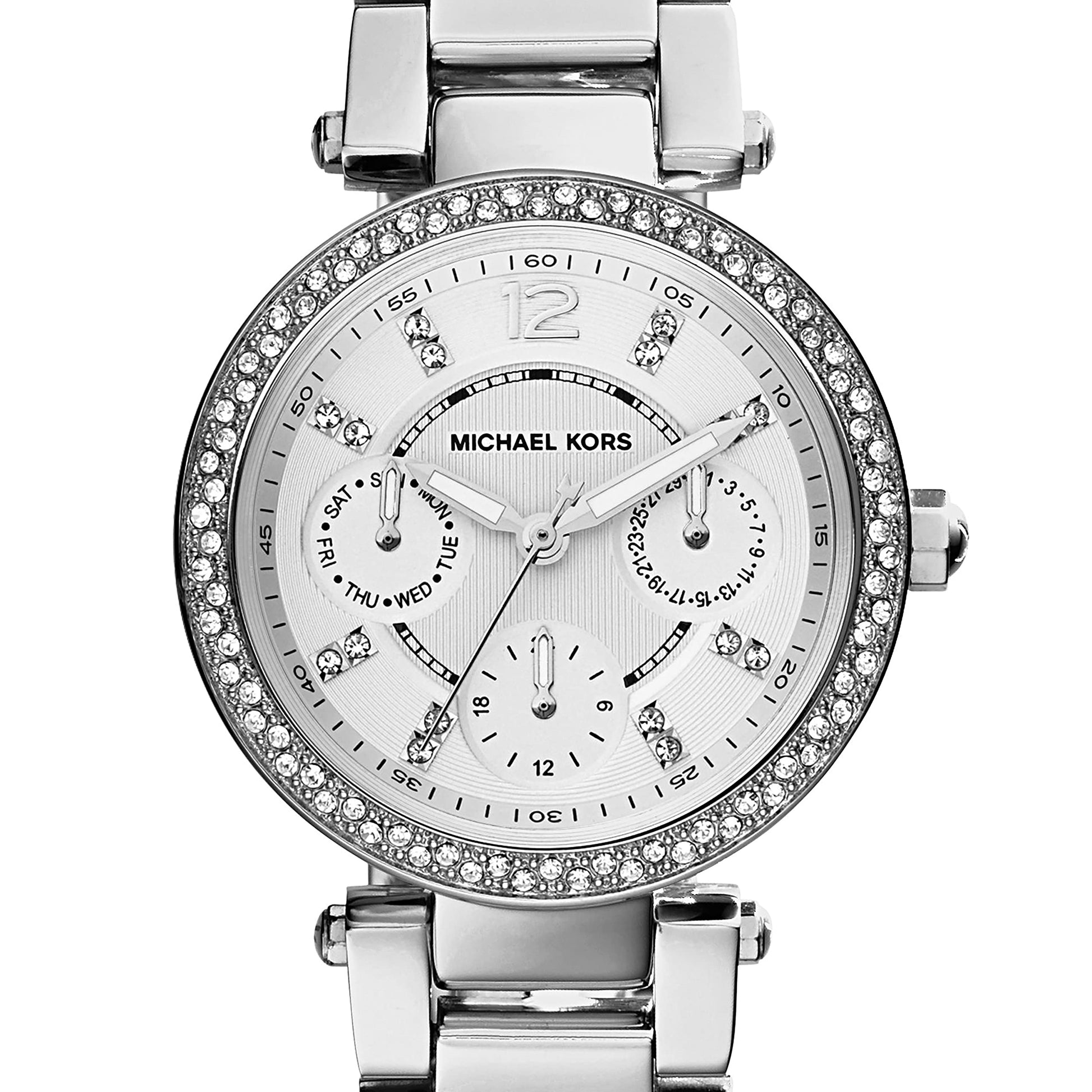 Buy Michael Kors Womens Quartz Stainless Steel Silver Dial 33mm Watch - Mk5615 in Pakistan